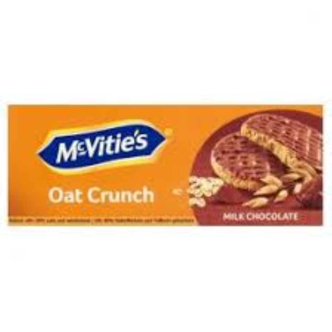 MCVITIES OAT CRUNCH MILK CHOC 300G